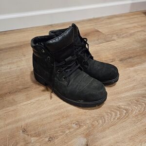 Timberland Black Combat Boots